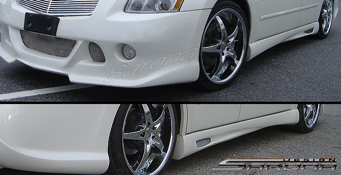 Custom Nissan Maxima Side Skirts  Sedan (2004 - 2008) - $475.00 (Part #NS-002-SS)